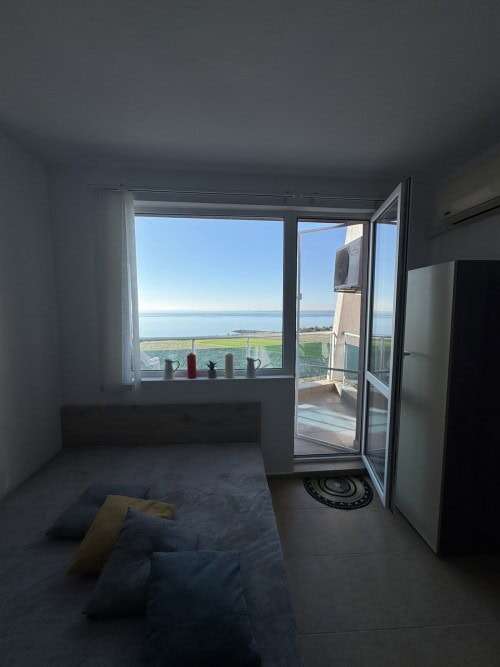 Beachfront spacious studio apartment with sea views in Costa Calma, Ravda, offering 42 sq.m. of comf.