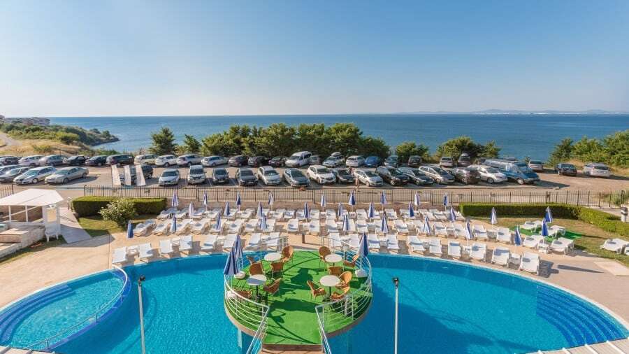 Modern fully furnished studio with sea views in Costa Calma, Ravda, 30 sq.m.