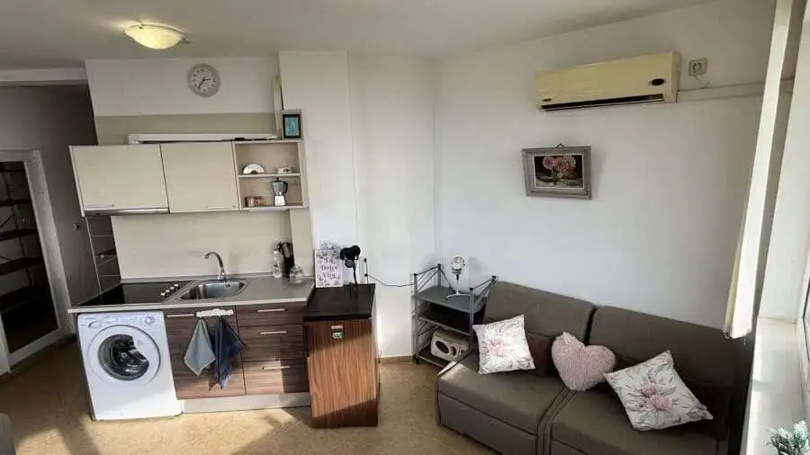 Sea view fully furnished studio in Costa Calma, Ravda, with 30 sq.m. of living space.