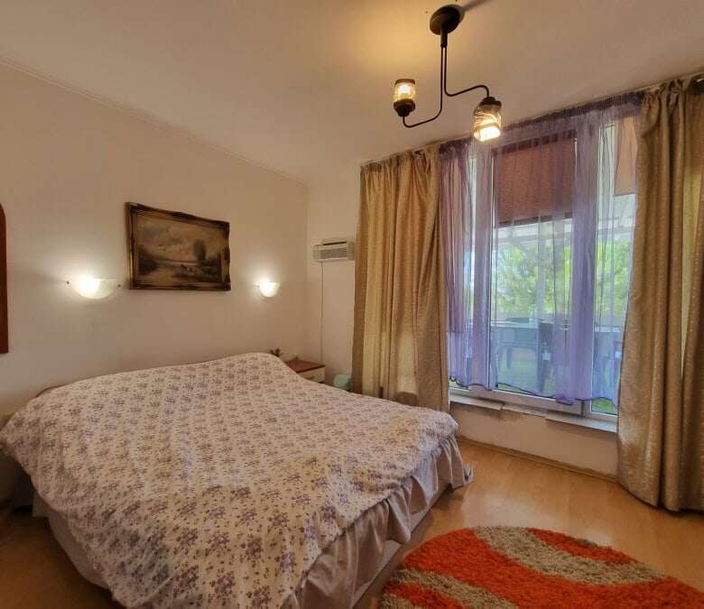 Spacious bedroom featuring big terraces and natural light in Prima 1, Sunny Beach.