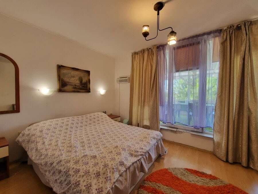 Spacious bedroom featuring big terraces and natural light in Prima 1, Sunny Beach.