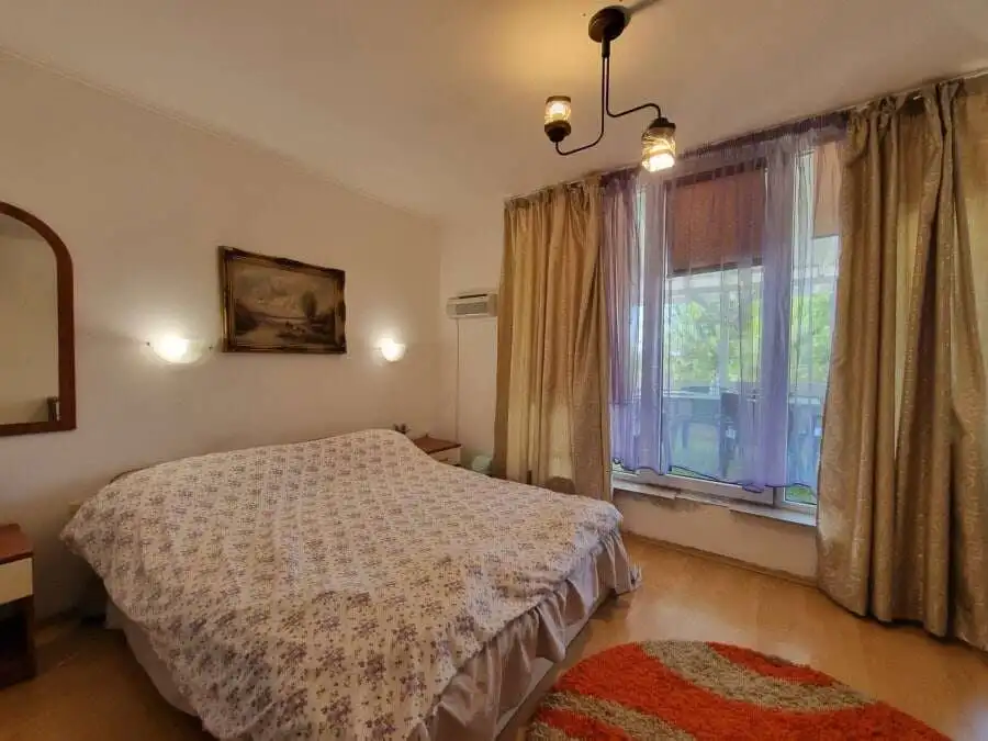 Spacious bedroom featuring big terraces and natural light in Prima 1, Sunny Beach.