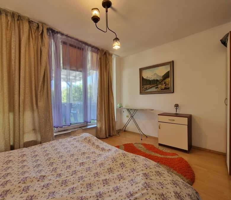 Furnished apartment with two large terraces, 96 sq.m., located in Prima 1, Sunny Beach, ideal for co.