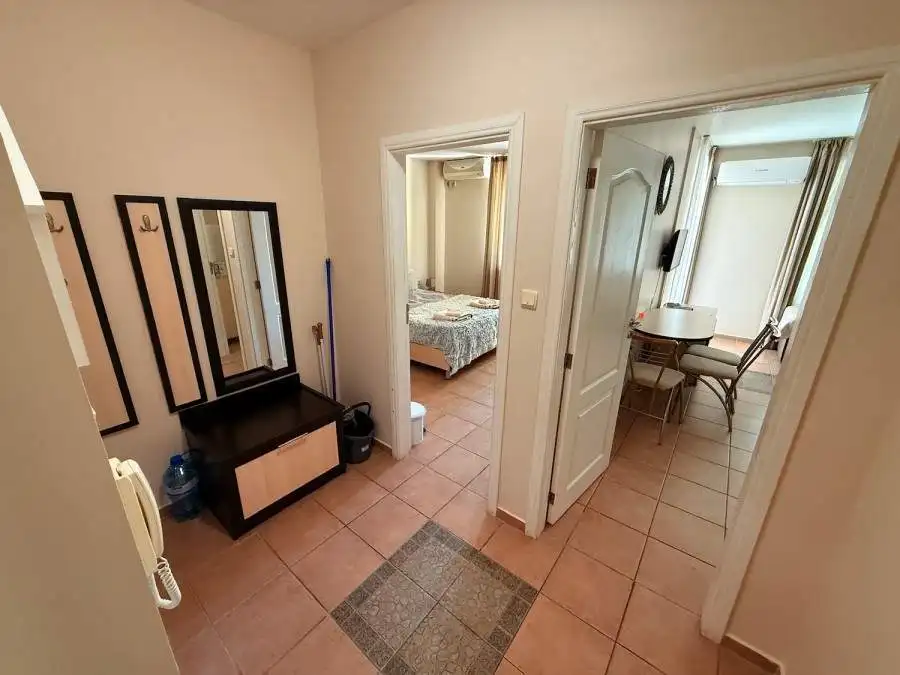 Comfortable fully furnished 51 sq.m. apartment in Sunny Beach resort, ideal for relaxing holidays.