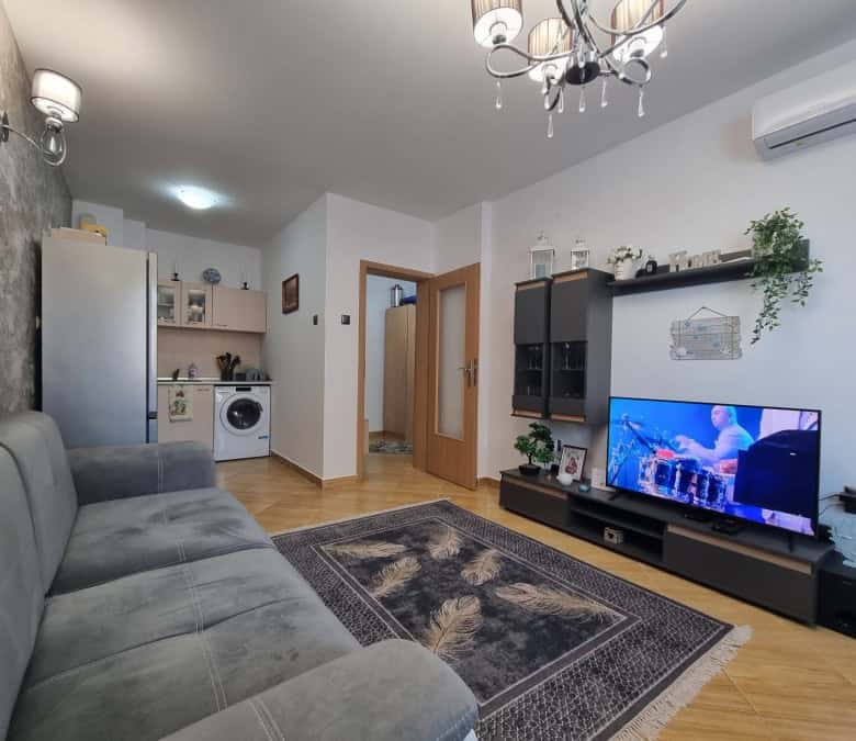 Pool view elegant apartment in Golden Dreams, Sunny Beach, 66 sq.m.