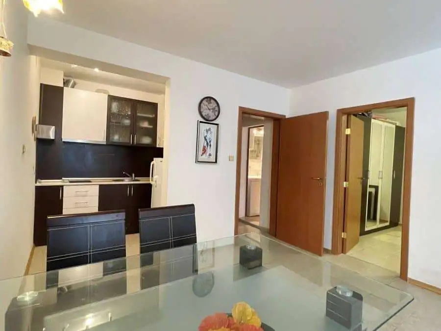Cozy fully furnished 1-bedroom apartment with modern amenities in Vista Residence, Sveti Vlas, perfe.