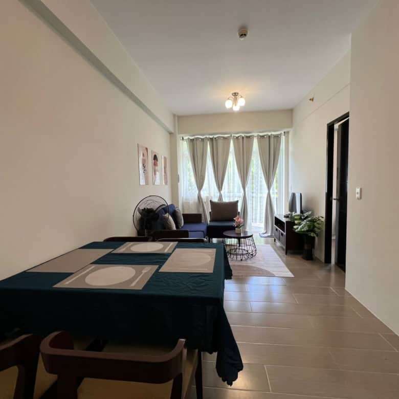 Spacious 1-bedroom apartment with contemporary decor in Oceanway Residencies, Boracay, perfect for c.