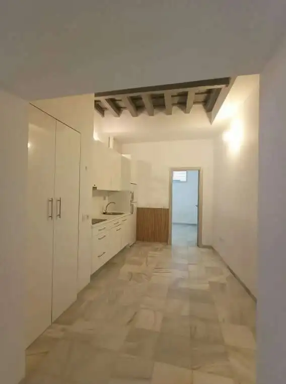 Modern kitchen in a stylish apartment in El Puerto de Santa María, Cadiz.