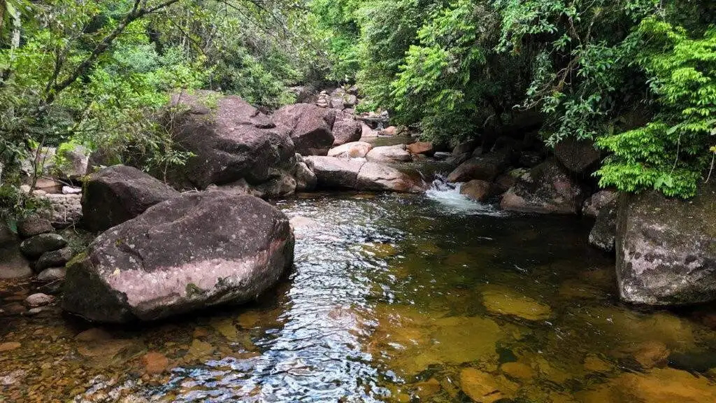 Beautiful land plot with river view in Pedra Branca do Araraquara, Paraná, Brazil. Perfect for devel.