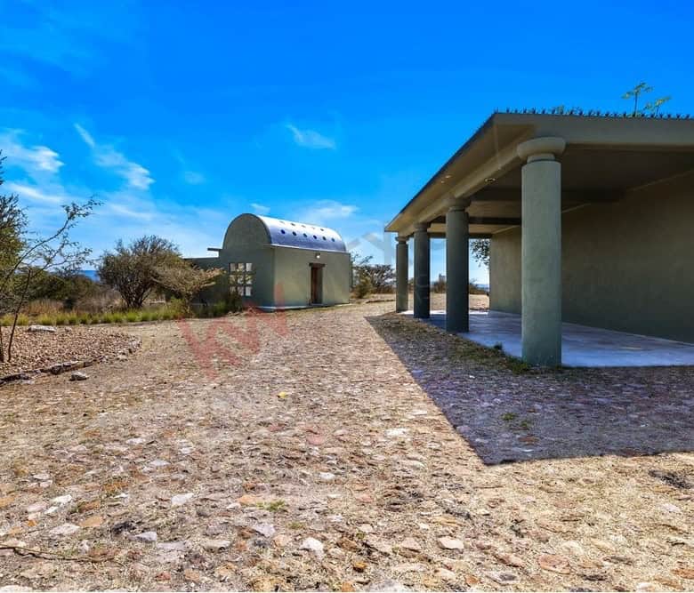Unique rural property with modern design and spacious outdoor area.