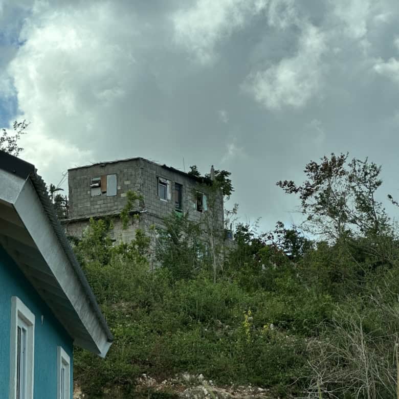 Development plot with scenic views in Rose Hall Estate, Montego Bay, Jamaica.