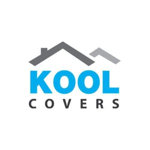 Kool Covers logo for property protection and roofing solutions.