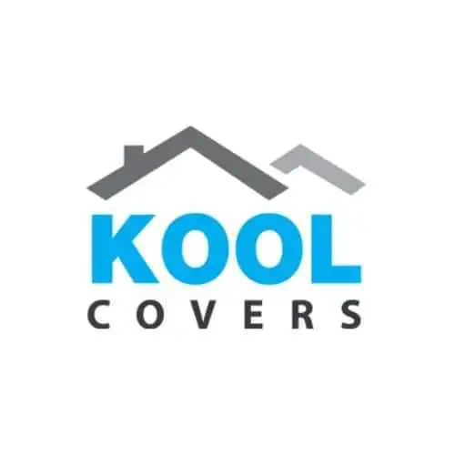 Kool Covers logo for property protection and roofing solutions.