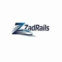 ZadRails logo on a white background, representing the company branding.