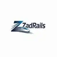 ZadRails logo on a white background, representing the company branding.