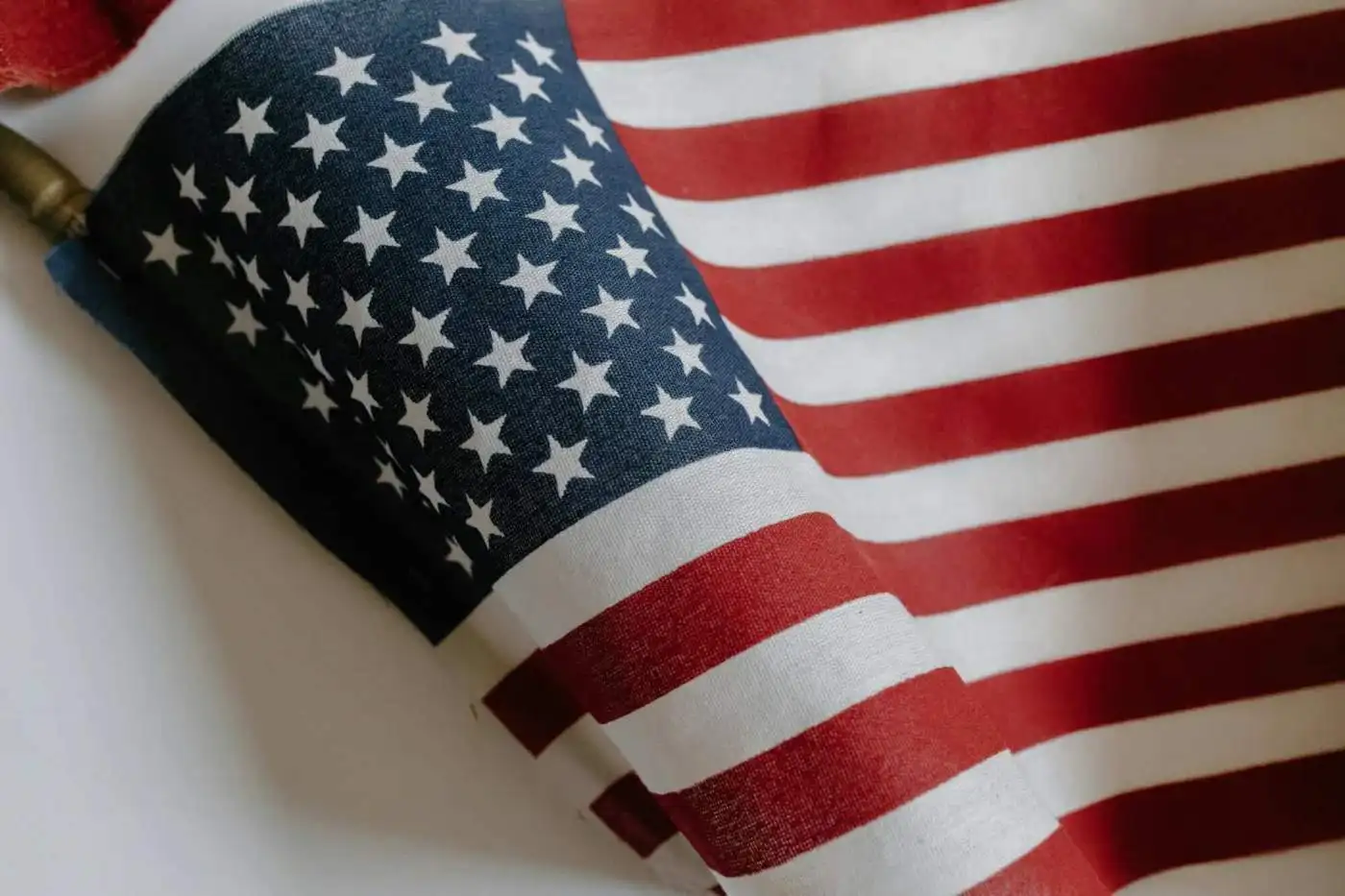 American flag with stars and stripes representing the U.S. for retirement insights.