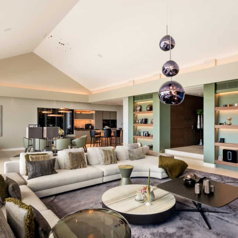 Elegant & Impressive Modern Villa in Los Flamingos Resort with stylish interior design.