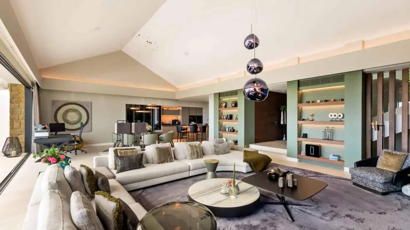Elegant & Impressive Modern Villa in Los Flamingos Resort with stylish interior design.