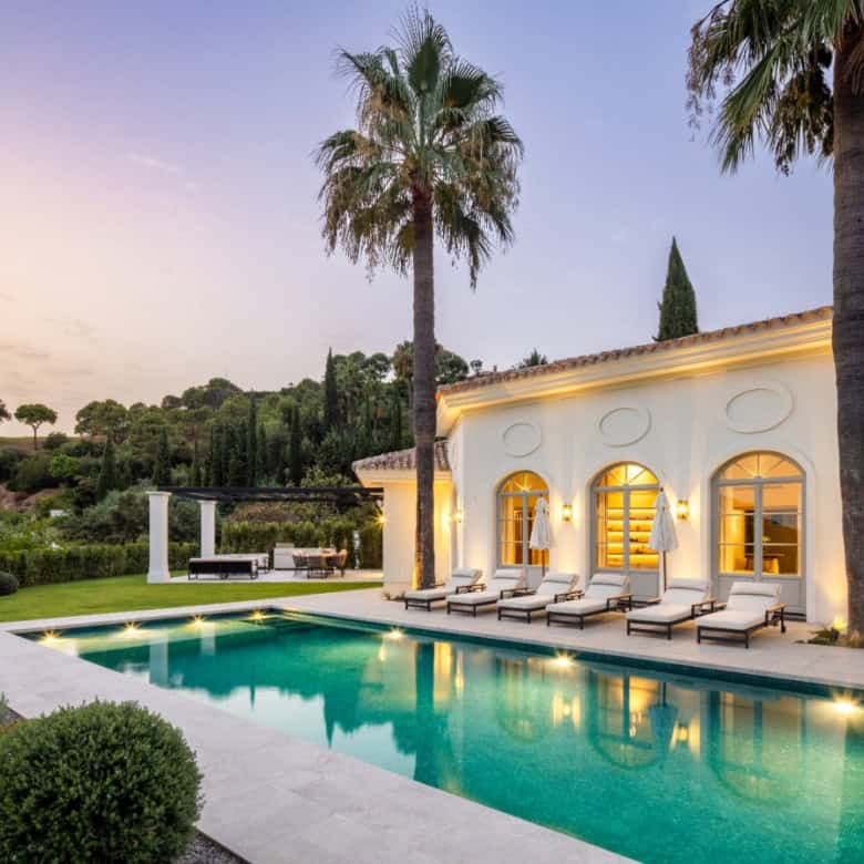 Luxury contemporary villa with pool in La Zagaleeta.