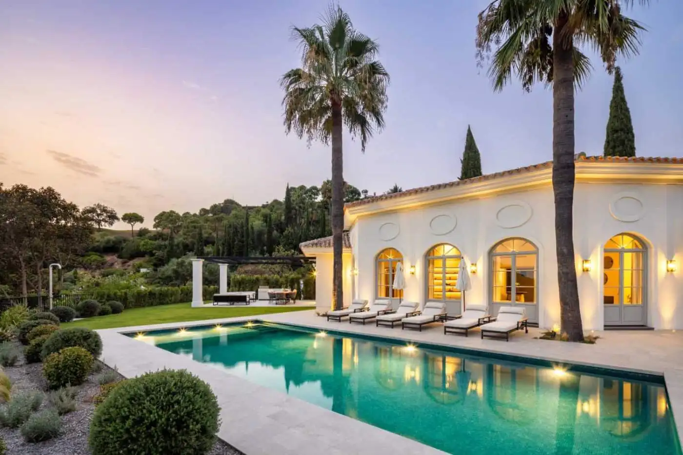 Luxury contemporary villa with pool in La Zagaleeta.