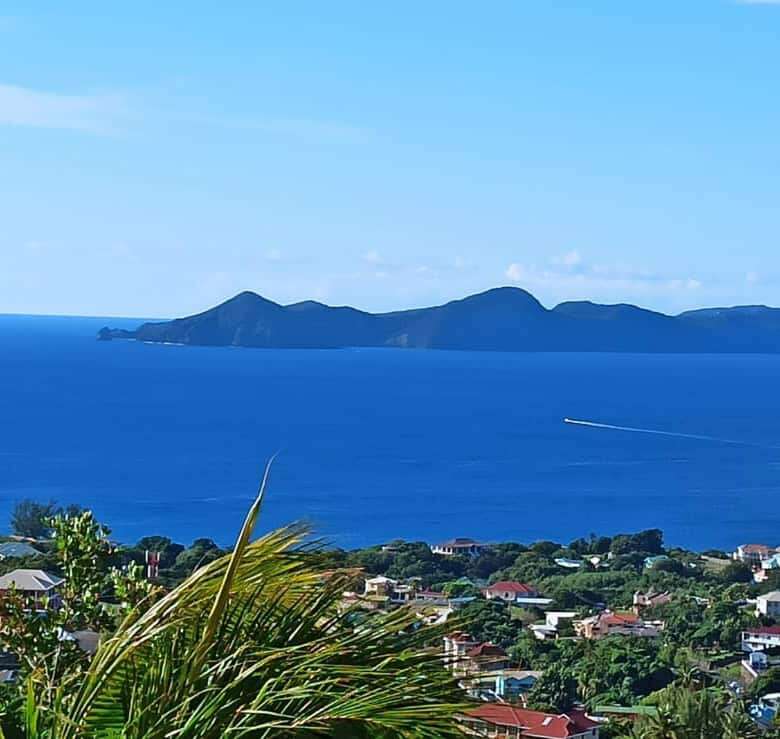 Ocean view luxury villa in Prospect, St. Vincent, offering stunning sea and island vistas. Perfect f.