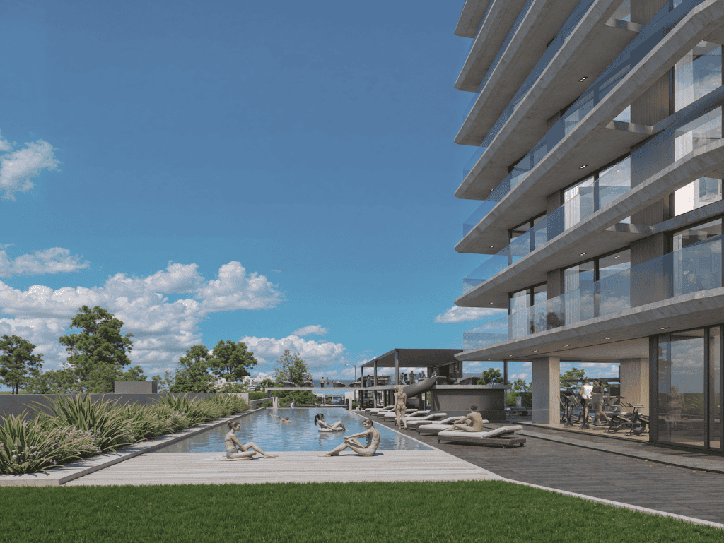 Modern beachfront apartment with pool in Punta del Este, Uruguay. Luxury apartment with pool and ocean views in Punta del Este, Uruguay.