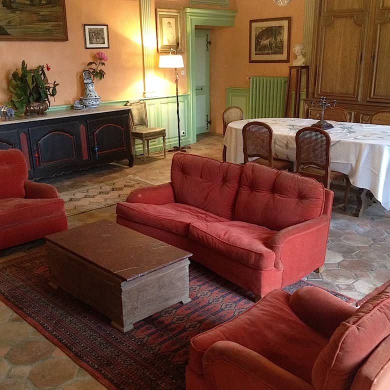 Château de la Chassaigne with stunning sea views in Thiers, France.