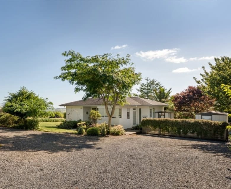 Beautiful cottage estate with lush gardens in Tauranga, Bay of Plenty, New Zealand.