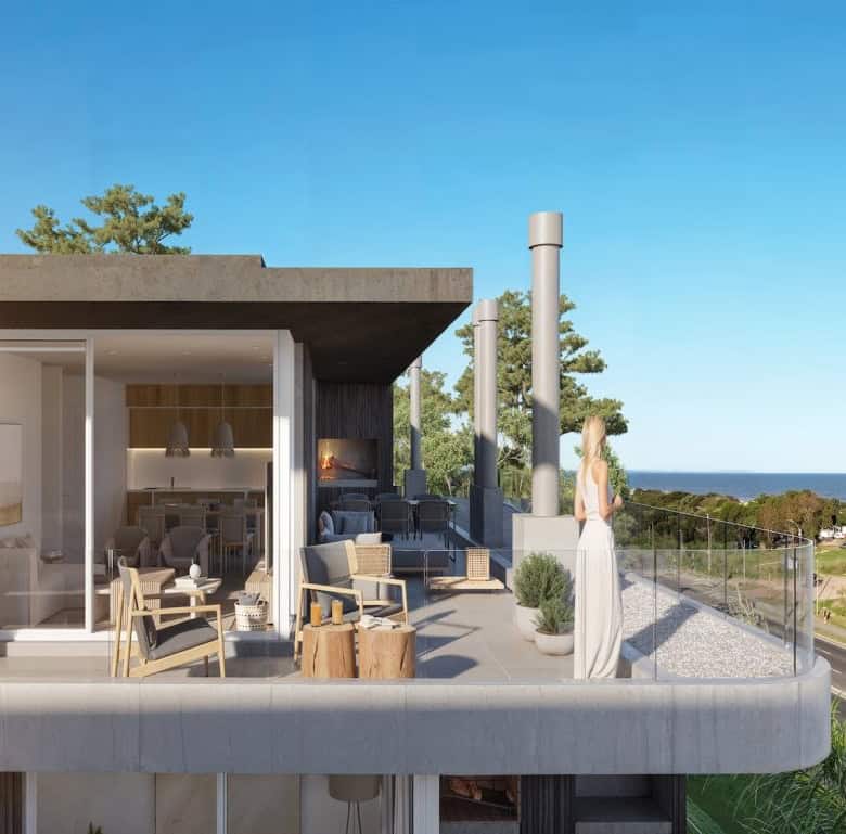 Luxury Casa Rambla in Montevideo, Uruguay with scenic views.