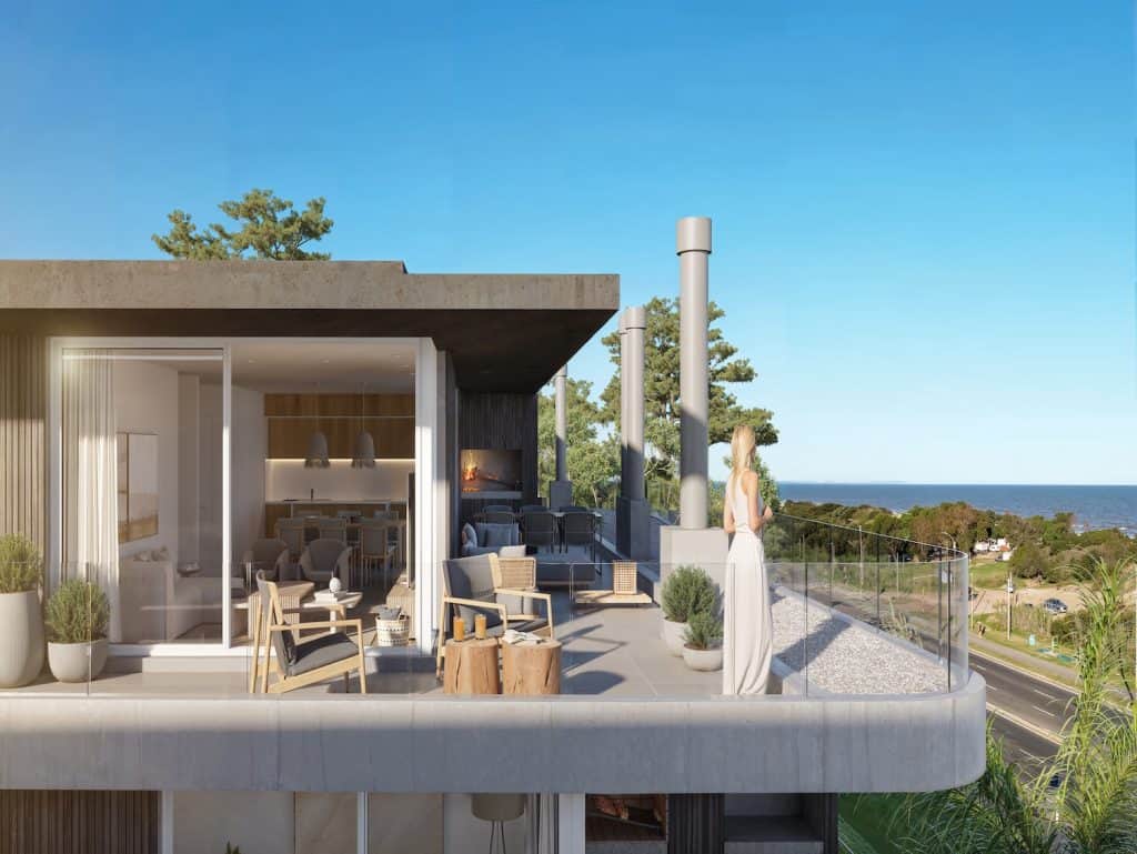 Luxury Casa Rambla in Montevideo, Uruguay with scenic views.