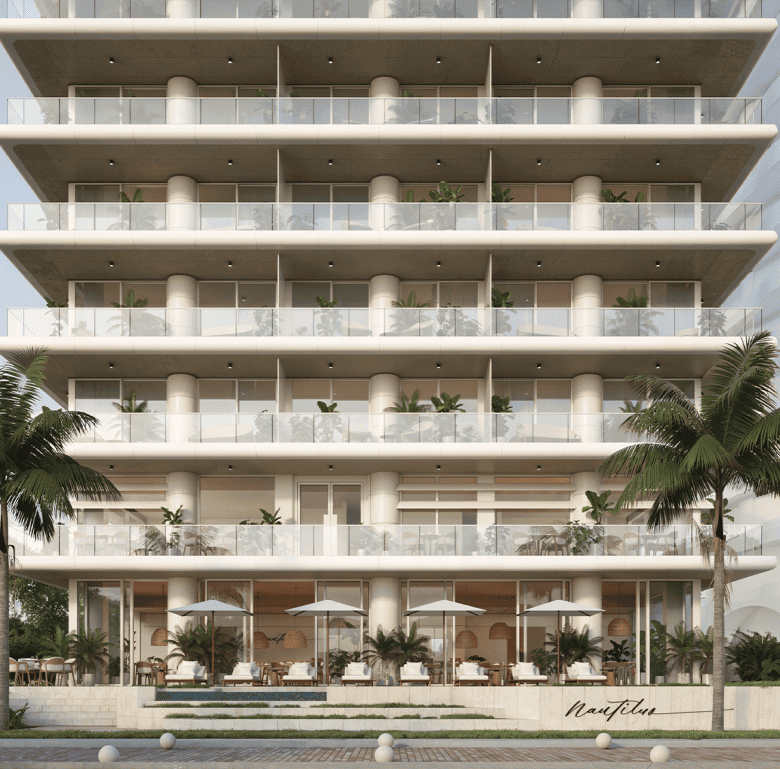 Nautilus - Panama City, Panama - modern beachfront condominium building.