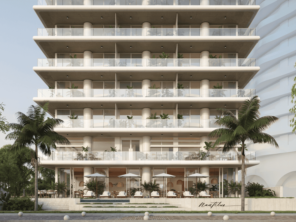 Nautilus - Panama City, Panama - modern beachfront condominium building.