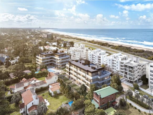 Luxury ocean view condos in Altos, Punta del Este, Uruguay.