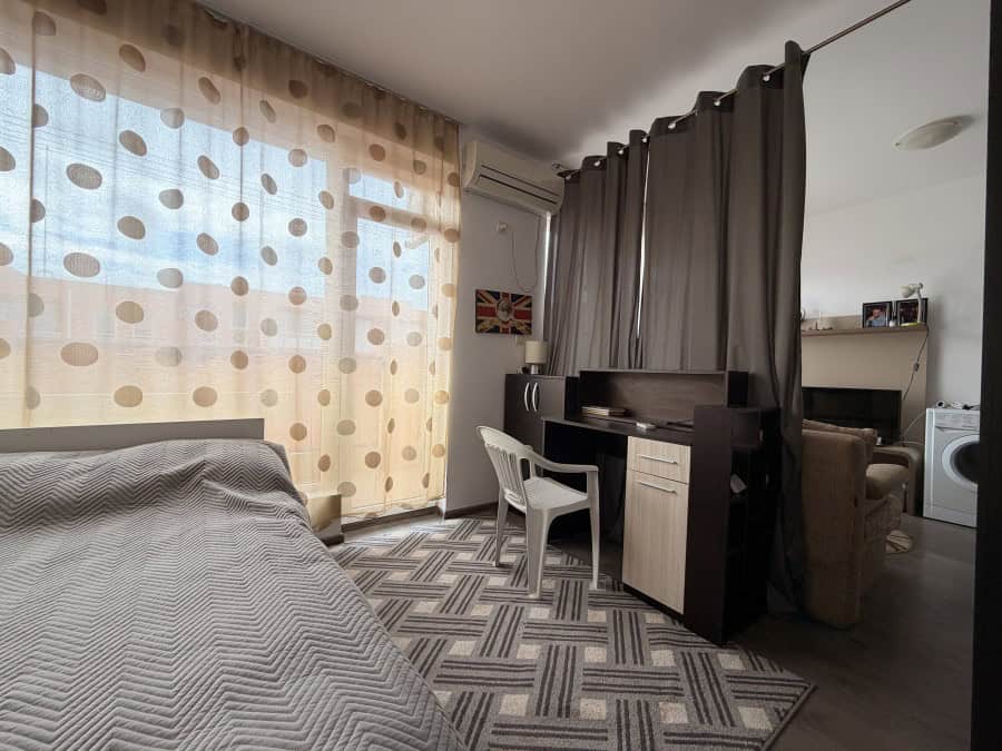 Bright top floor apartment with large terrace near Sunny Beach.