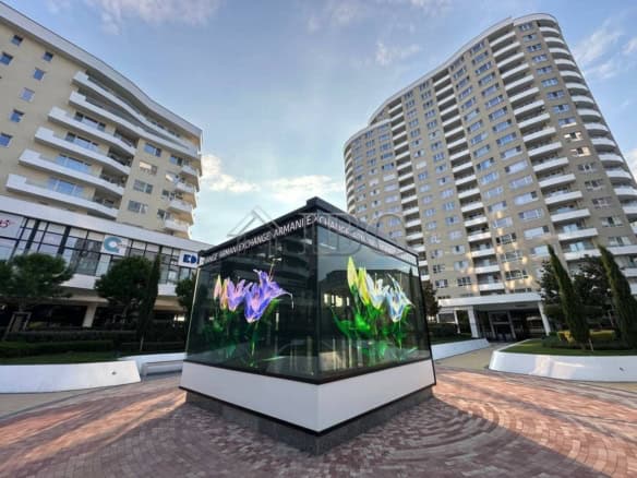 Apartment with stunning city views in Burgas, Bulgaria.