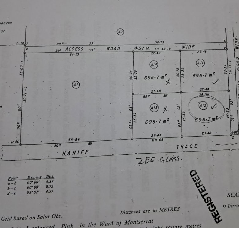 Land plots for sale in Trinidad and Tobago with spacious areas and prime locations.