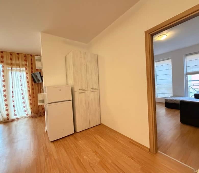 Bright, modern 2-bedroom apartment with 70 sq.m. space, sunny day, and convenient location 3 km from.