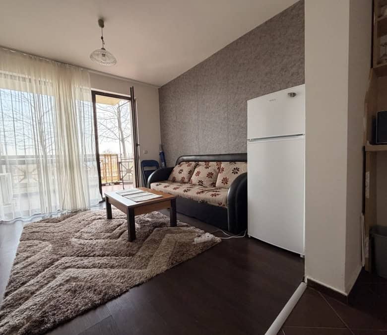 Bright 1-bedroom apartment with two large terraces in Imperial Heights, Sunny Beach outskirts.