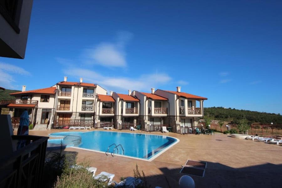 Modern 1-Bed Apartment with Large Terraces in Sunny Beach Spacious 72 m2 apartment featuring two big terraces, located in Imperial Heights near Sunny Beach, i.