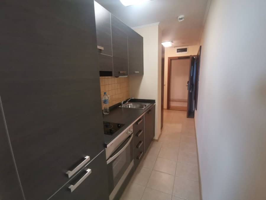 Bright 1-bedroom apartment with sea views in Sunset Resort, Pomorie, perfect for seaside living.