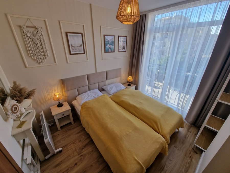 Modern 1-bedroom apartment with balcony in Dawn Park, Sunny Beach, 34 sq.m.