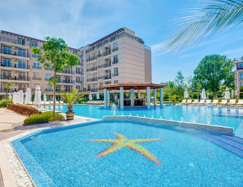 Spacious 1 BED apartment, 34 sq.m., in top-class Dawn Park, Sunny Beach.