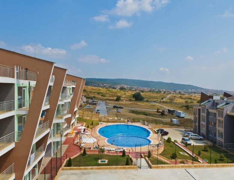 Ground floor 1-bedroom apartment near the pool in Sunset Kosharitsa.