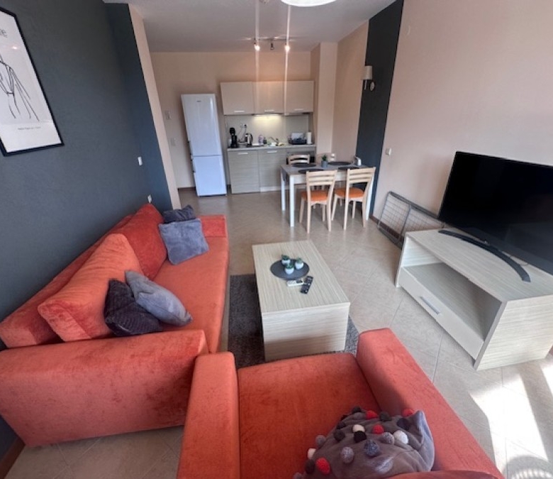 Spacious 1-bedroom apartment with sea views in Royal Sun, Sunny Beach, Bulgaria.