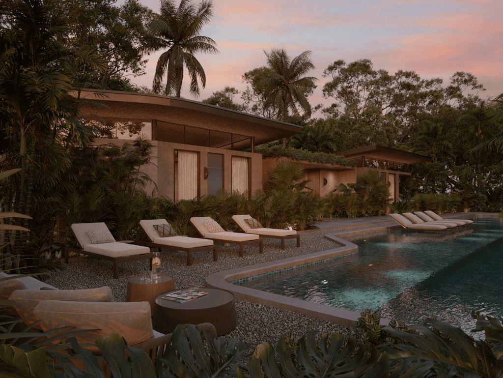 Luxury villa with pool in Santa Teresa, Nicoya Peninsula, Costa Rica.