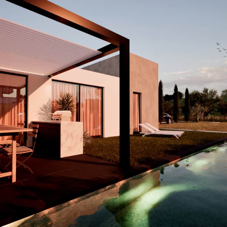 Modern Casa Aventurosos Villa with pool in Setubal, Portugal.