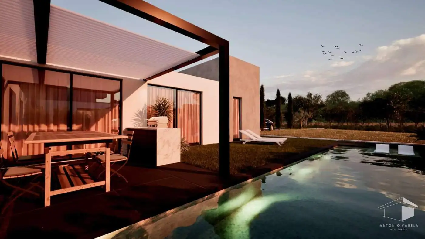 Modern Casa Aventurosos Villa with pool in Setubal, Portugal.