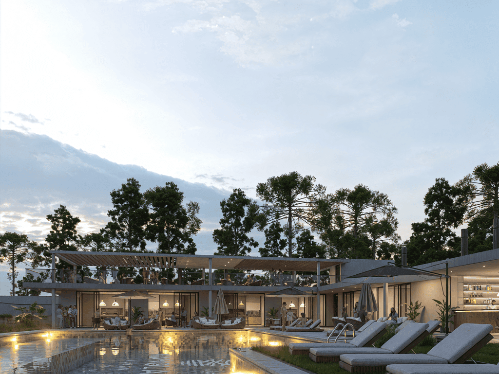 Luxury villa with pool and modern amenities in Manglar Albor, Punta Del Este, Uruguay. Perfect for r.