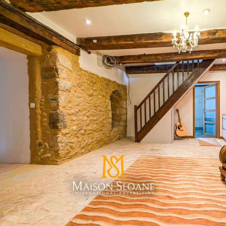 Elegant interior of a luxury 5-bedroom equestrian property in Castelnaud d'Angles, Occitanie, France.
