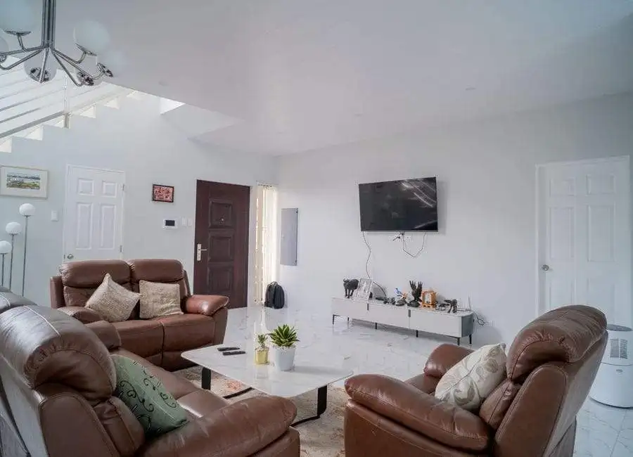 Luxury 4 Bedroom Villa Living Room Spacious living room in a luxury 4-bedroom villa at The Orchard Golf and Country Club, Dasmarinas Ph.